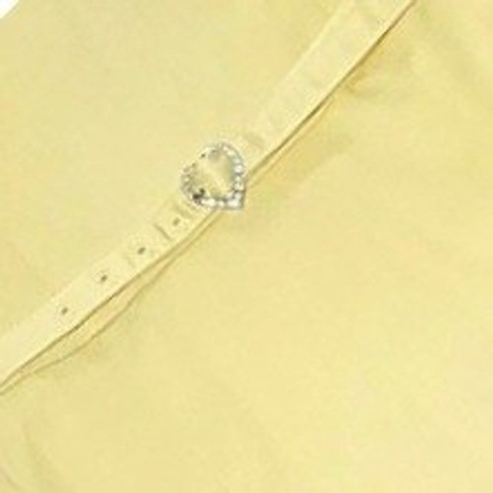 TED BAKER NWOT pale Yellow Sleeveless Knee Length Dress with Belt spring Size 2 - Picture 3 of 9
